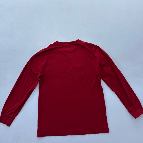 Ralph Lauren polo Bear red holiday long sleeve tshirt age 14-16 cotton tee - Picture 3 of 8